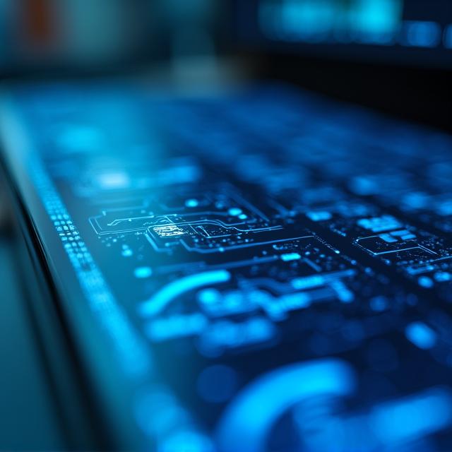 Close-up of a high-tech logistics dashboard showing AI processing manifests